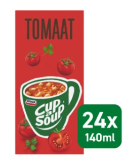 Unox Cup-A-Soup Office Pack Tomaat 24x140ML